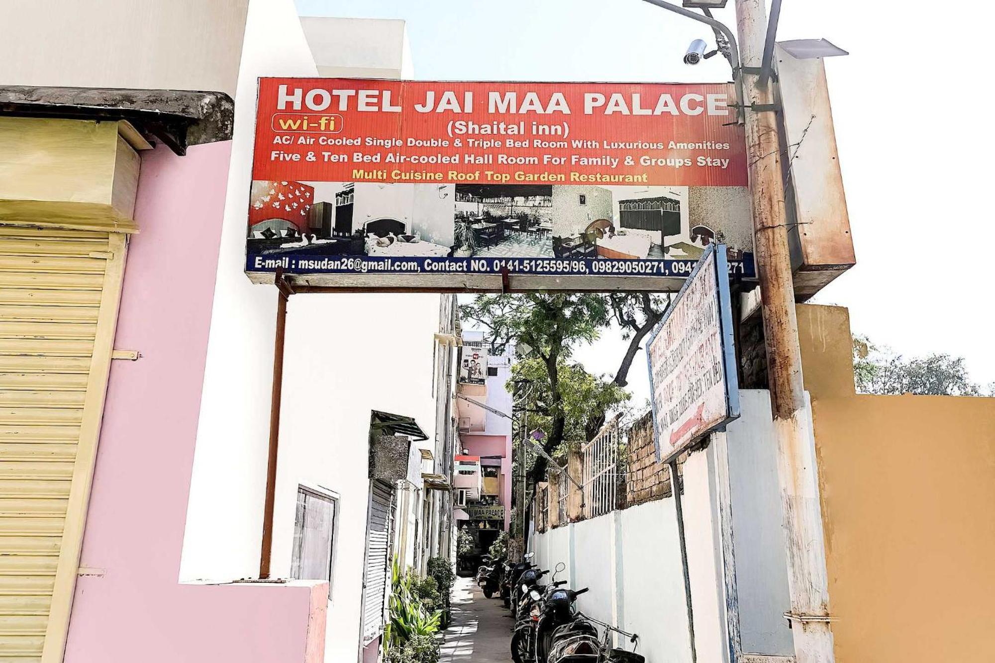 Super Oyo Flagship 72253 Jai Maa Palace Hotel Jaipur Exteriör bild